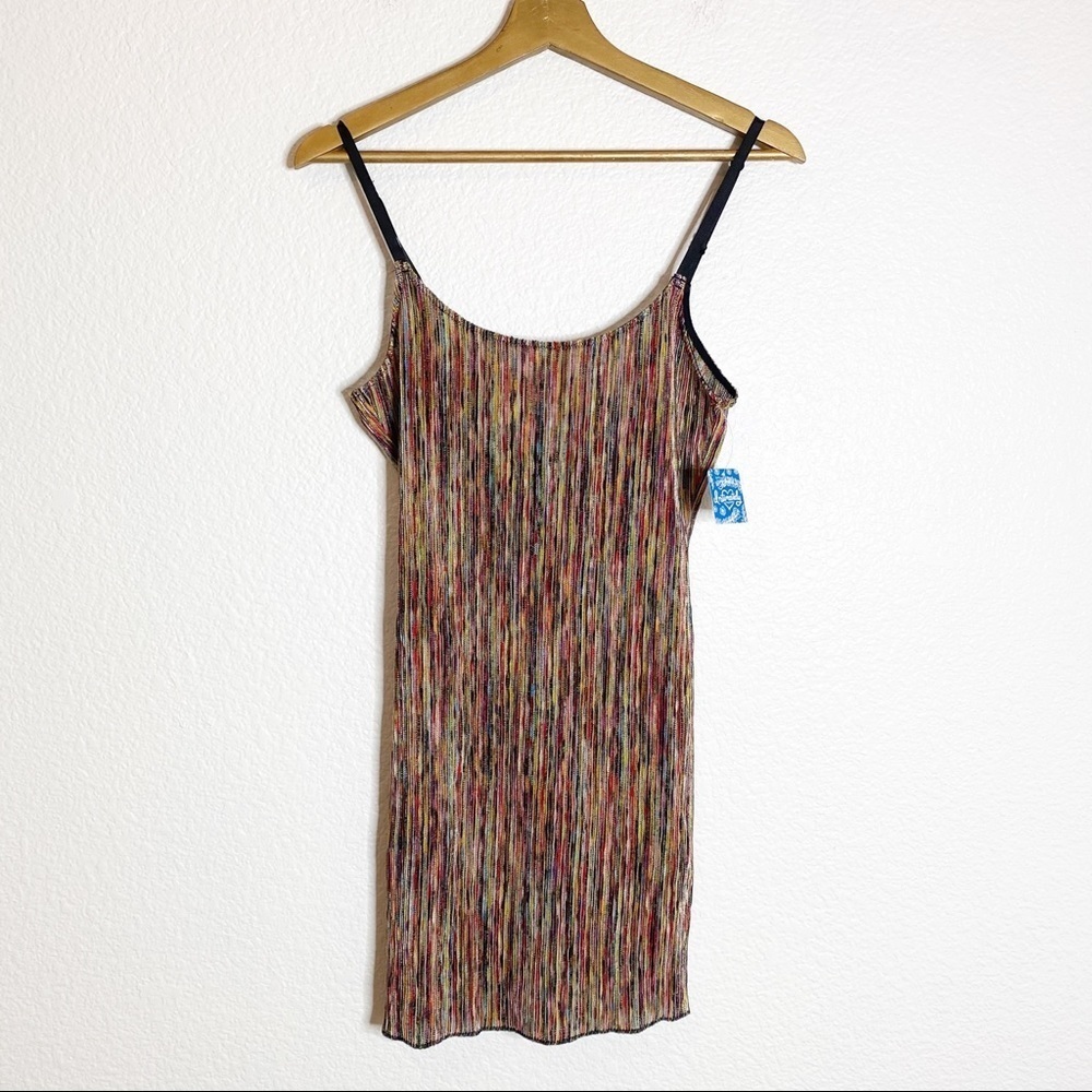 Free People Intimately - NWT Ribbed Knit Multi Dress